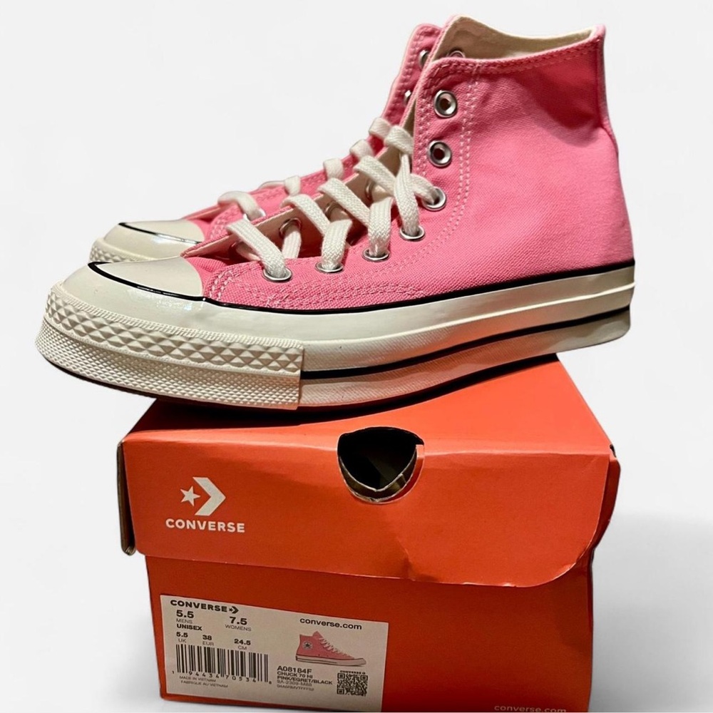 Converse Pink High-Top Sneakers
